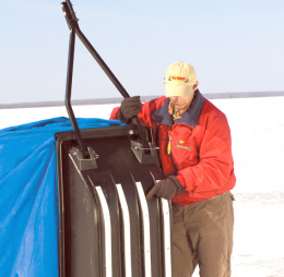 Дышло для саней Otter Outdoors шириной 112 см - в работе Дышло для саней Otter Outdoors шириной 112 см - в работе